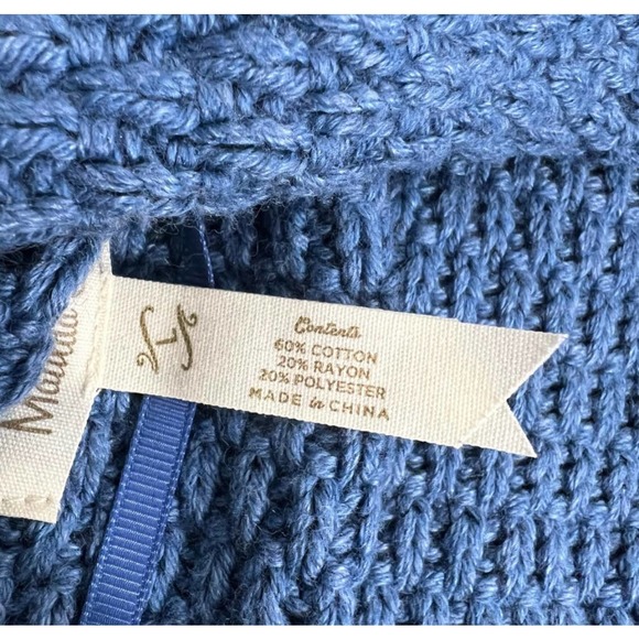 Matilda Jane Envision This wrap thick knit cardigan sweater Large - Picture 6 of 6